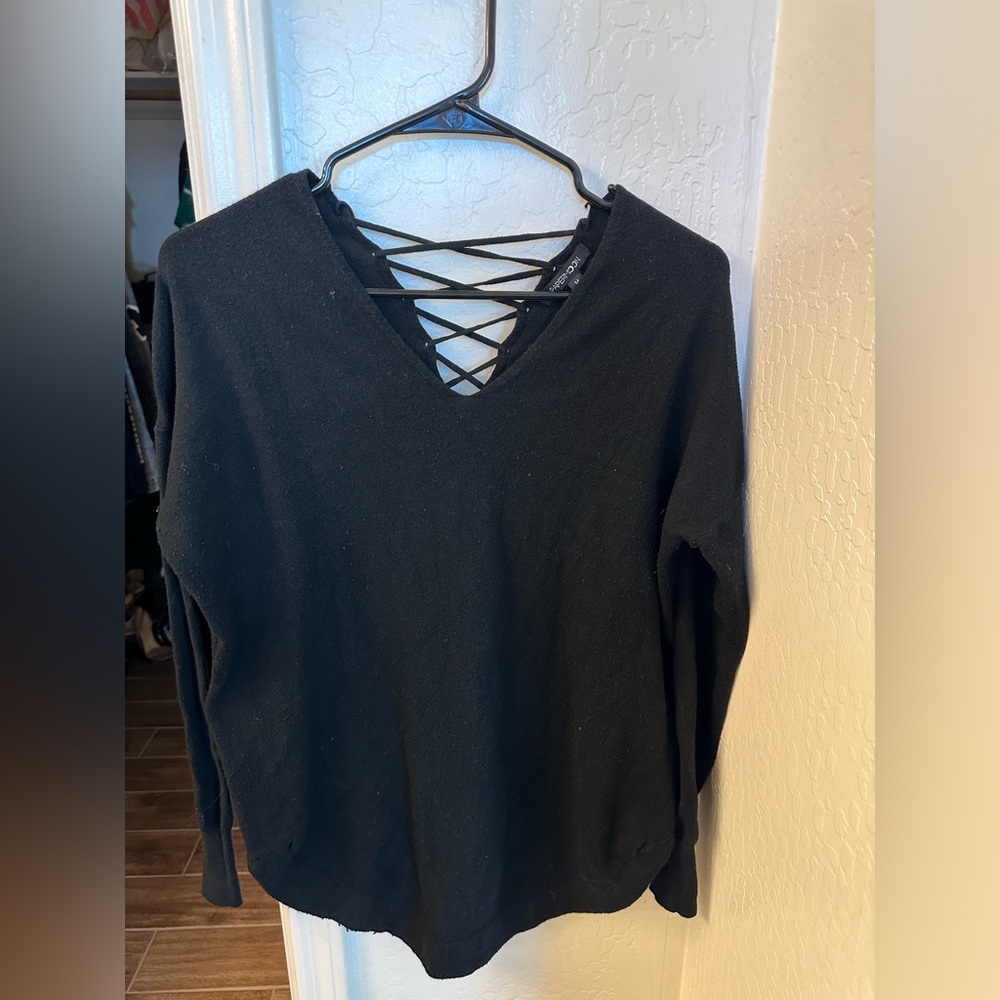 Black sweater